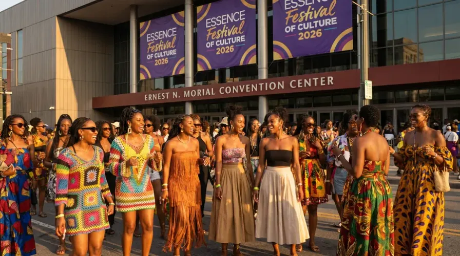 What to Wear to Essence Festival 2026: Street Style, Celebrity Looks & Outfit Ideas
